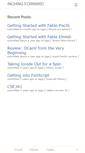 Mobile Screenshot of inchingforward.com